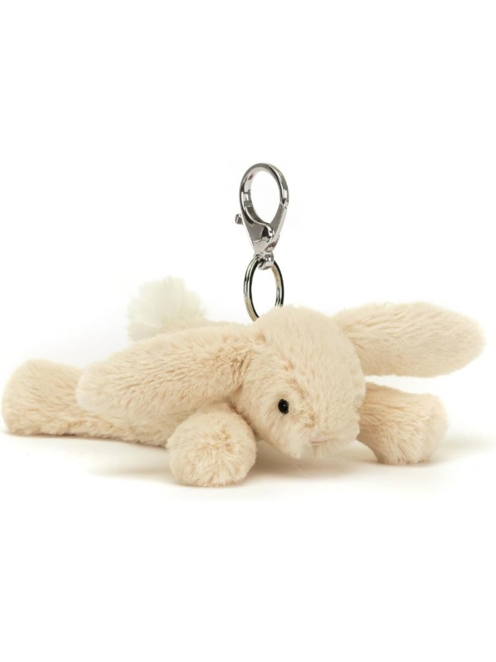 Adorable Plush Rabbit Bag Charm - 3" Bunny Keychain - Perfect Gift for Animal